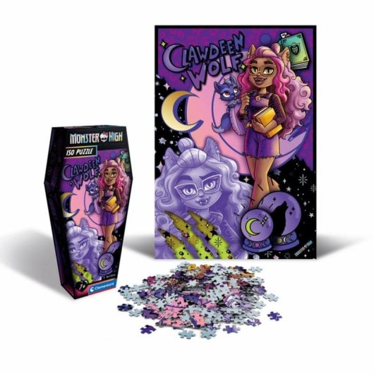 Puzzle Clementoni Supercolor 28183 150 peças Monster High 7+
