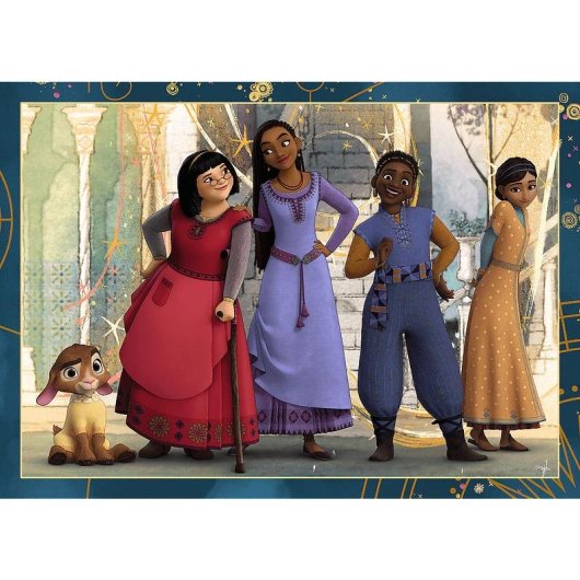 Puzzle Trefl 34649 207 pezzi disegni multicolore 4 anni