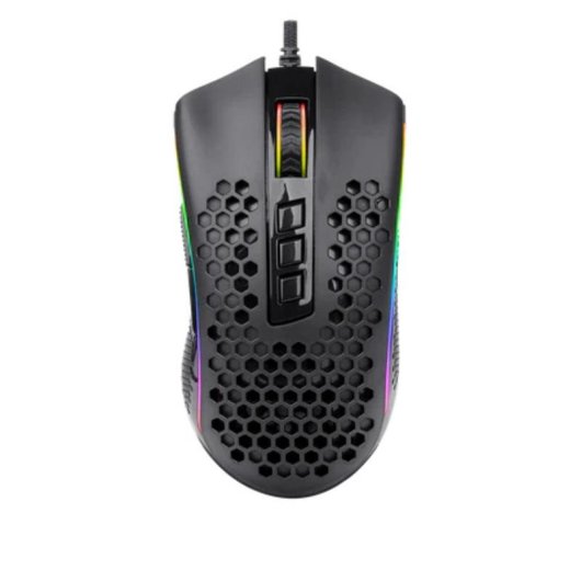 Ratón REDRAGON M808-RGB Storm USB Type-C 12400DPI Preto 7 Botões RGB
