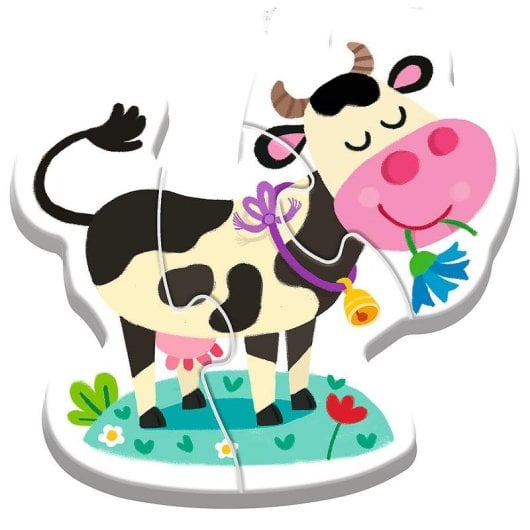 Puzzle Trefl 36127 Animali 6 pezzi Cartone Multicolore Bambini