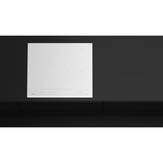 Placa de inducción TEKA IZC 64630 MST 4 zonas 60 cm Blanco Integrado