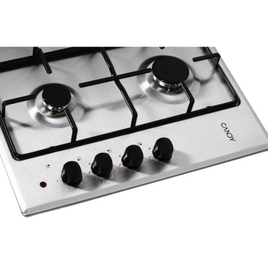 Placa Candy CMGH31X/1 4 zonas gas-eléctrico acero inoxidable 58 cm