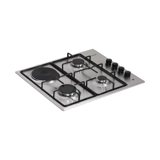 Placa Candy CMGH31X/1 4 zonas gas-eléctrico acero inoxidable 58 cm