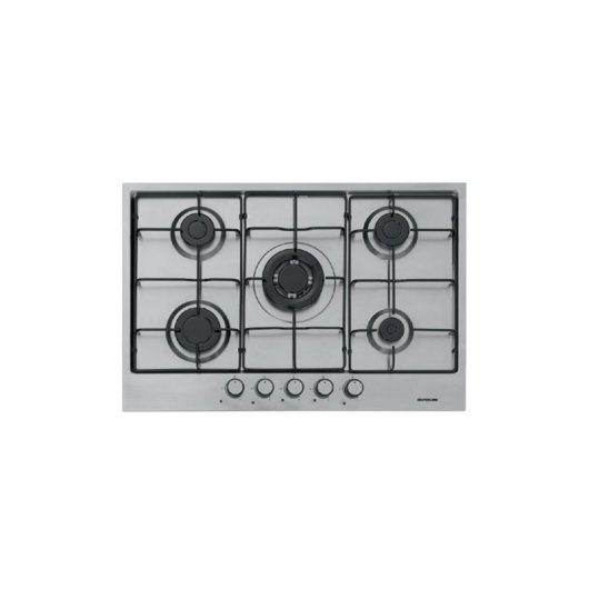 Placa de gas Silverline AS5241X01 5 zonas 75 cm acero inoxidable