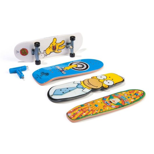 Fingerboard Spin Master Tech Deck Ultra DLX Os Simpsons Pack 4