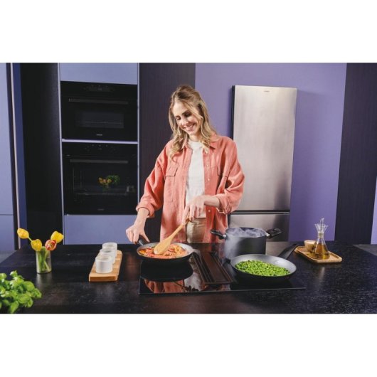 Placa de inducción Candy CIH6I4CF Negro Integrado 60 cm 4 zonas