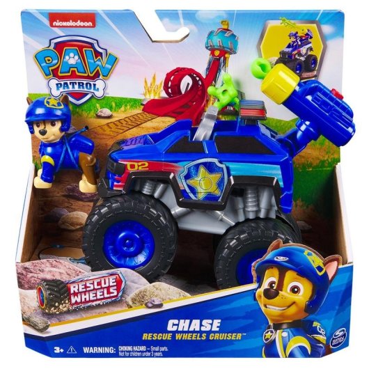 Voiture de police SPIN MASTER PAW Patrol Rescue Wheels Chase Figurine incluse