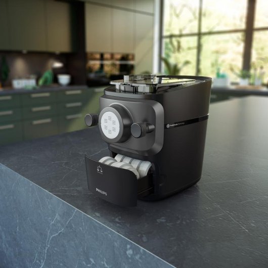 Machine à pâtes Philips HR2665/93 8 formes ProExtrude LED 800g