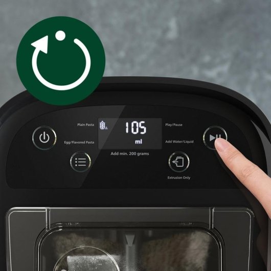 Machine à pâtes Philips HR2665/93 8 formes ProExtrude LED 800g