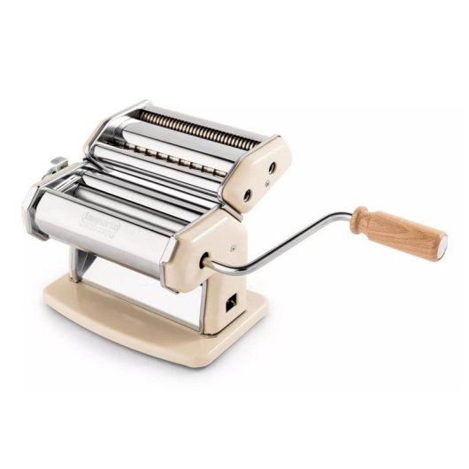 Máquina de massas Imperia iPasta manual fettuccine tagliatelle creme