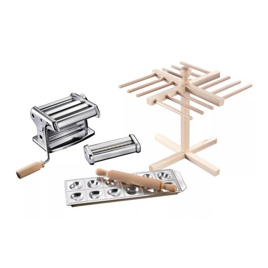 Máquina de pastas IMPERIA La Tua Pasta manual con rodillo incluido