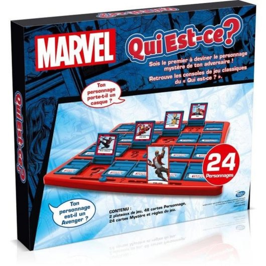Juego de mesa MARVEL Winning Moves WM02954-FRE-6 Adivinanzas 6 años 15 min juego familiar