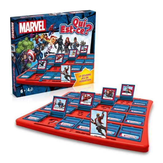 Juego de mesa MARVEL Winning Moves WM02954-FRE-6 Adivinanzas 6 años 15 min juego familiar