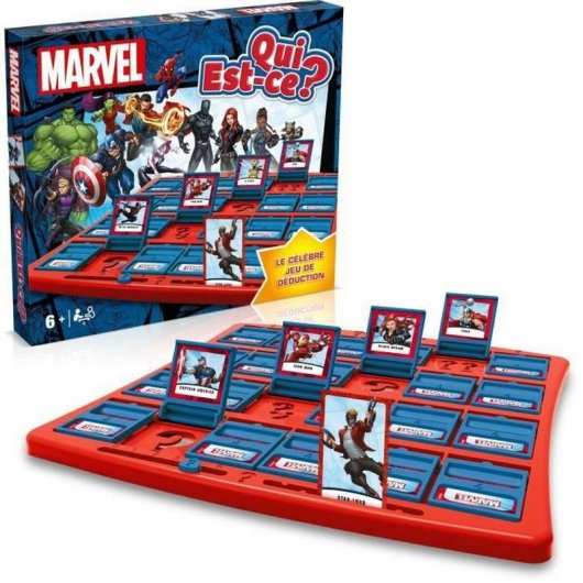 Juego de mesa MARVEL Winning Moves WM02954-FRE-6 Adivinanzas 6 años 15 min juego familiar