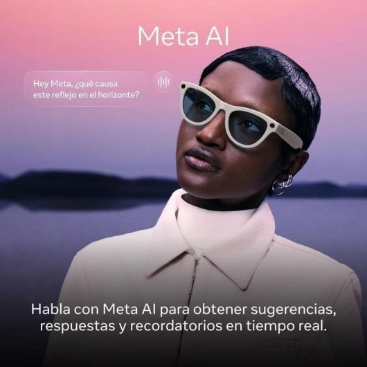 Meta Ray-Ban Wayfarer Gen 2 Gafas Inteligentes Câmara Integrada Altifalantes IA Integrada Tradutor Preto