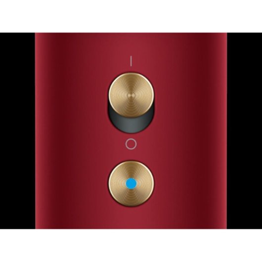 Secador de Cabelo Iónico Dyson Supersonic Nural 1600W 4 Temperaturas 3 Velocidades com Acessórios Ouro Vermelho