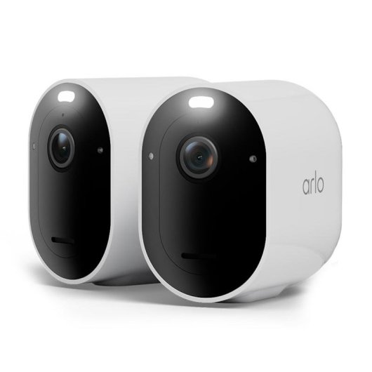 Cámara IP Arlo Pro VMC4270P 2K Visión Nocturna Exterior Alarma Audio Bidireccional Control por Voz