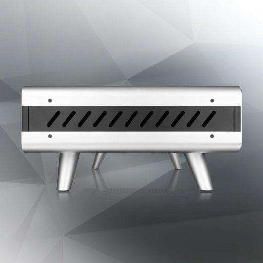 Torre Mini RAIJINTEK Pan Slim ITX Branca Alumínio Gaming