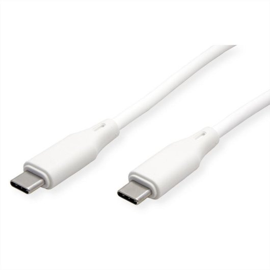 Kabel ROLINE 11.02.9126 USB-C USB-C 2.0 1 m Weiss