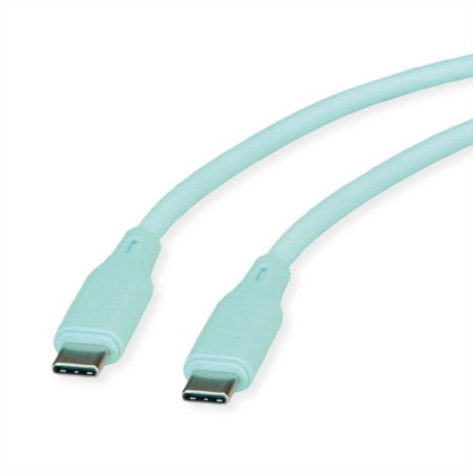 USB-C Kabel ROLINE 11.02.9125 1 m USB 2.0 Grün Silikon