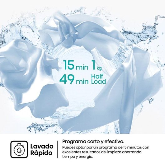 Máquina de Lavar Roupa Hisense WF1I7022BWJ 7kg 1200rpm A Branco Inverter Vapor