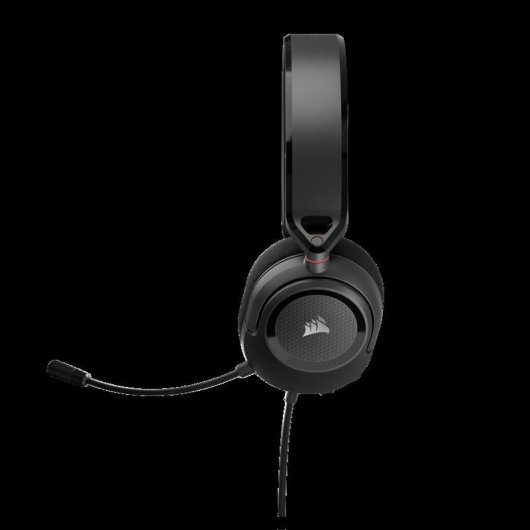 Auriculares Corsair HS35 v2 con cable Jack 3,5 mm Gaming Micrófono y controles, rojo