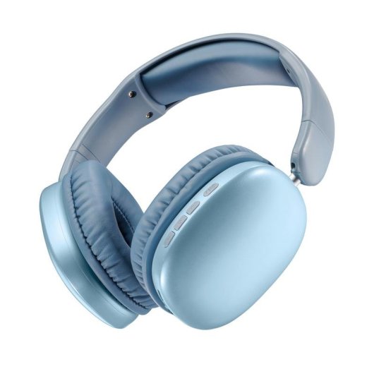 Auriculares Music Sound MAXI3 sem fios Bluetooth com Cancelamento Ativo de Ruído, Microfone, azul