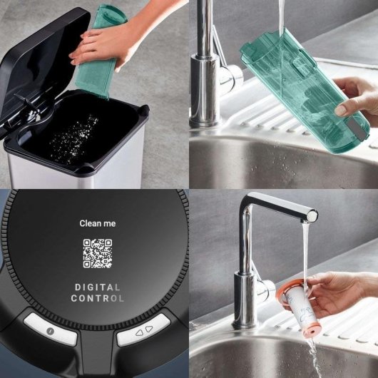 Aspirador sem Fios Rowenta RH1833 100W 45 min Ultraleve Verde Cinzento