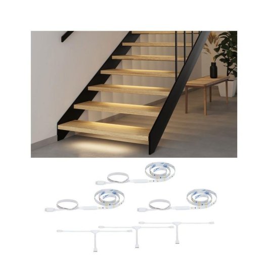 Regleta luminosa Paulmann 71219 Blanco Cobre IP20 Blanco cálido