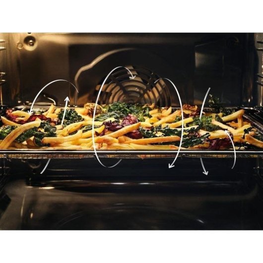 Horno Multifunción AEG Series 5000 OU5PB43PM 72L 60cm Pirolítico A++ con WiFi y AirFry Acero inoxidable