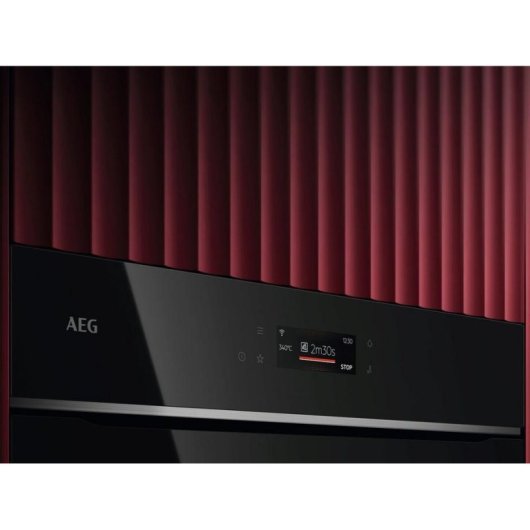 Horno Eléctrico AEG Series 7000 TX7PB631SB 72L Pirolítico con WiFi y SteamCrisp