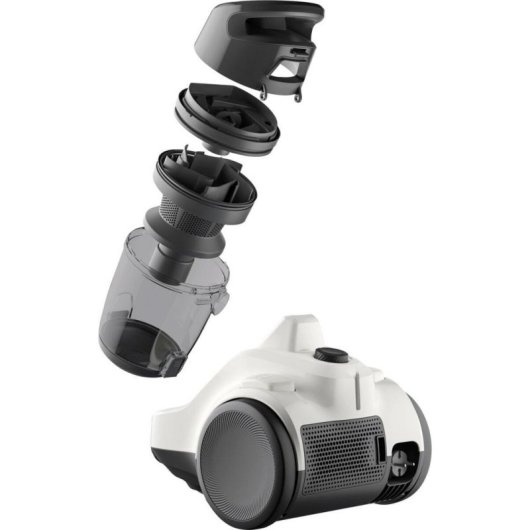 Aspirateur sans Sac Electrolux EC41-2SW 750W Filtre Hygiénique Blanc