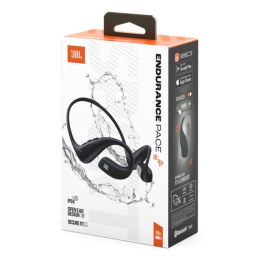 Auriculaires JBL Endurance Pace sans fil Bluetooth sport IP68 noirs
