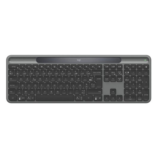 Tastiera Logitech Signature Slim Solar+ K980 wireless AZERTY solare Graphite