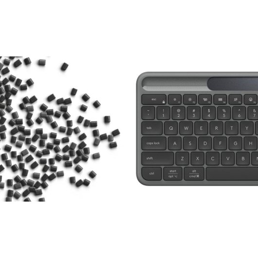 Tastiera Logitech Signature Slim Solar+ K980 wireless AZERTY solare Graphite