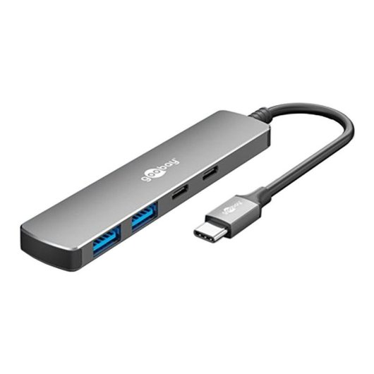Hub Goobay 4 puertos 5000 Mbit/s modelo 79159 USB-C y USB-A