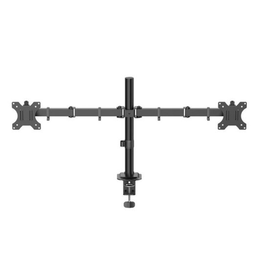 Hama 00220903 Supporto Monitor 2 Bracci Scrivania 13 a 35" VESA 75x75 a 100x100 Max 12Kg