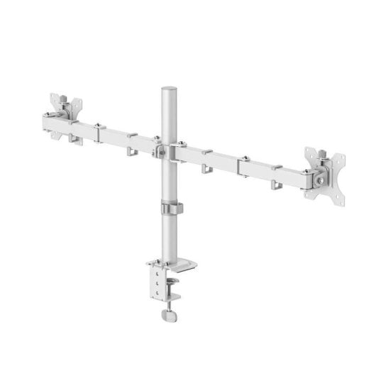 Hama 00220904 Supporto Monitor 2 Bracci Scrivania 13 a 35" VESA 75x75 a 100x100 Max 12Kg