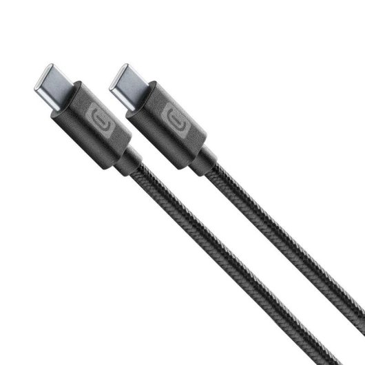 Cargador de red Cellularline PowerView IQ Kit ACH 67W con pantalla TFT y GaN+