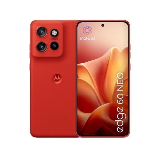 Motorola Edge 60 Neo 5G 8GB 256GB Rojo 6,36" Pantalla ultraligera