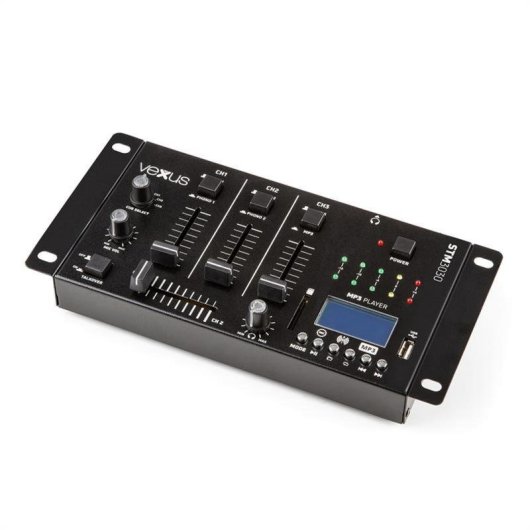 Mezclador DJ Vonyx STM3030 4 canales USB SD Bluetooth grabación