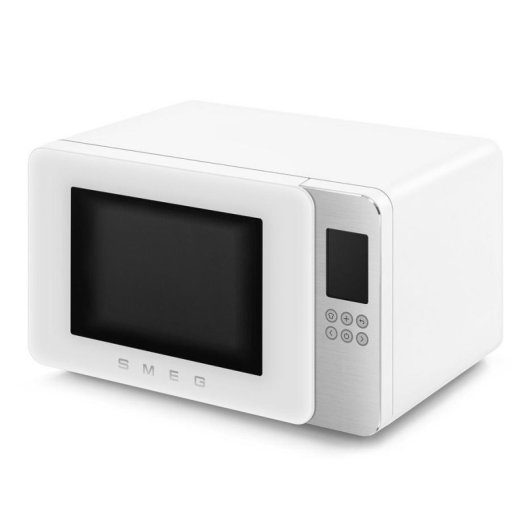 Microondas SMEG MOC01WHMEU 29 Liter 1450W mit Quartz Grill 18 Programme