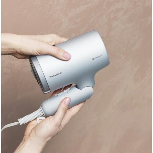 Secador de Pelo Plegable Panasonic EH-NA7M 1600W 3 Temperaturas 1 Velocidad Gris