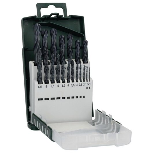 Foret Bosch 2 609 255 131 19 pieces metal 1-10 mm avec coffret