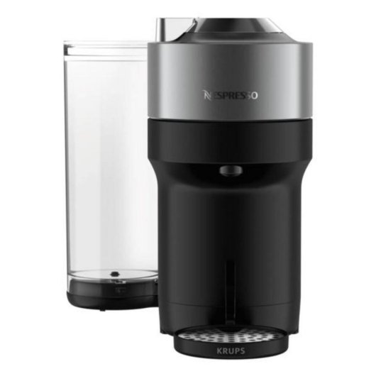Cafetière à capsules Krups Vertuo Pop XN930T 1,1L Gris 5 programmes