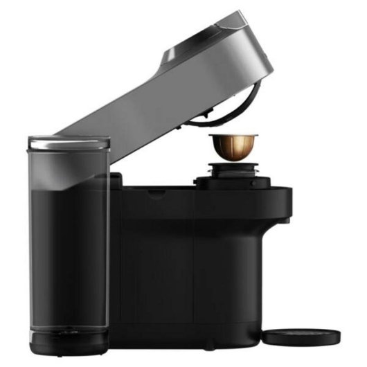 Cafetière à capsules Krups Vertuo Pop XN930T 1,1L Gris 5 programmes