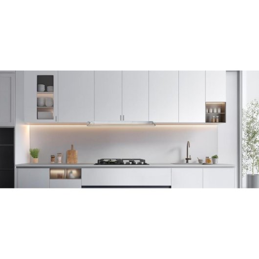 Campana extractora Midea MH90M02EM24SB Canalizado/Recirculación 90cm con filtro doble