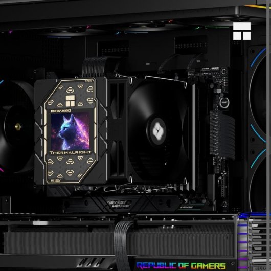 Refrigerazione Aria Thermalright Socket AM4 AM5 LGA1200 120mm Peerless Assassin 120 Vision LED