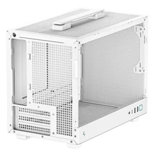 Carcasa DeepCool CH160 MESH WH Mini-ITX Blanca con Malla
