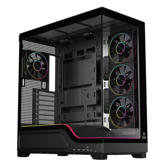 Torre ATX Itek SHOWBUI WAVE 82B RGB Vetro Temperato Gaming